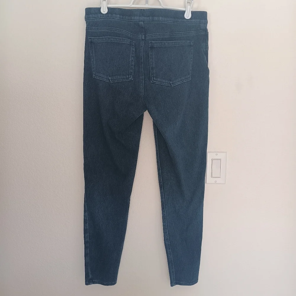 Spanx Jean-ish Women's Blue Size L‎ Jeggings Stretch Blue Style #20018R